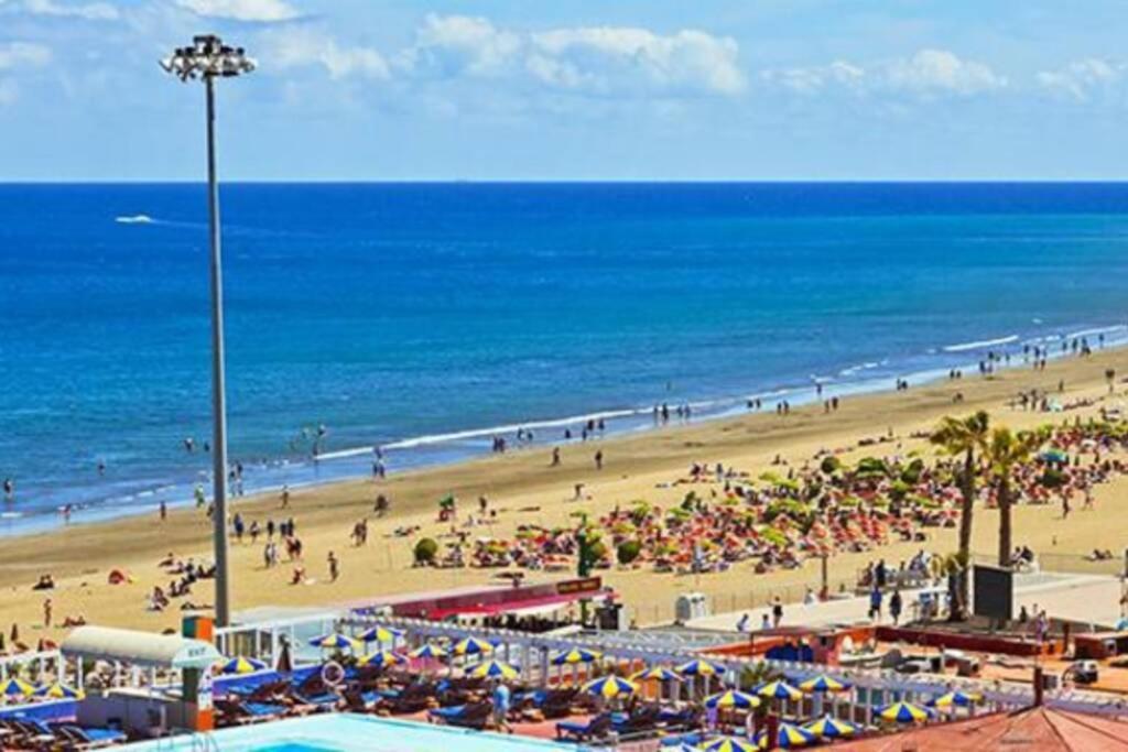 Estancia En Complejo Tamaran - Playa Del Ingles Exteriör bild